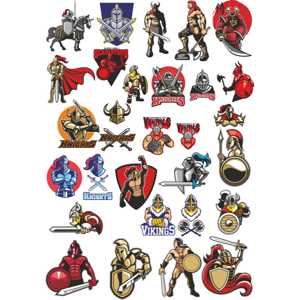 Epic Mashujaa Vector Clipart Kuweka Epic Mashujaa Vector Clipart Kuweka