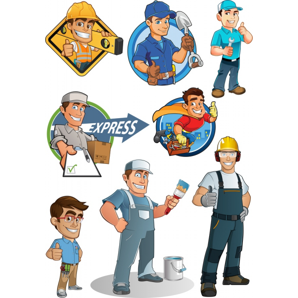 Handyman ویکٹر کلپآرٹ بنڈل - اعلی معیار SVG & PNG عکاسی Handyman ویکٹر کلپآرٹ بنڈل - اعلی معیار SVG & PNG عکاسی