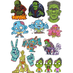 Clipart με ζόμπι - PNG υψηλής ανάλυσης και λήψεις διανυσματικών εικόνων για το Halloween