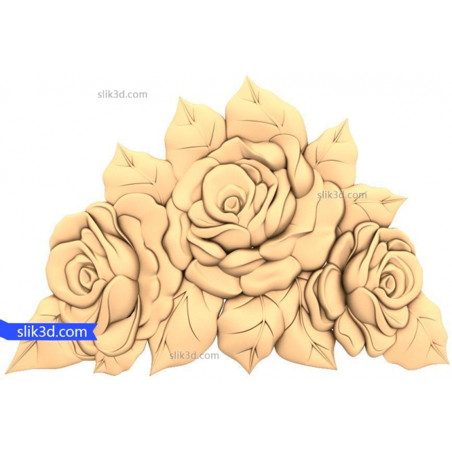Flowers "Flowers #24" | STL - 3D model for CNC