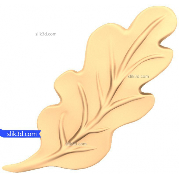แบบจำลอง 3D STL ของใบโอ๊คสำหรับ CNC และการพิมพ์ 3 มิติ แบบจำลอง 3D STL ของใบโอ๊คสำหรับ CNC และการพิมพ์ 3 มิติ