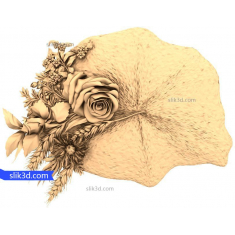 Floral Elegance Relief
