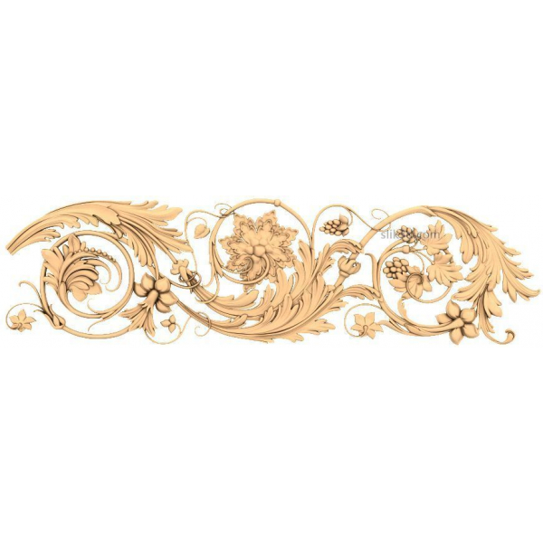 Floral Symphony 3D STL Decorative Panel Floral Symphony 3D STL Decorative Panel