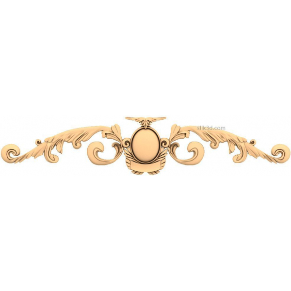 Ornamentální Elegance 3D STL model pro CNC carving Ornamentální Elegance 3D STL model pro CNC carving