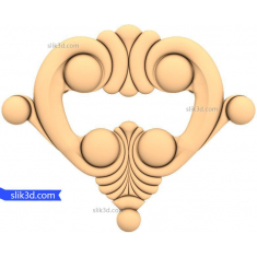 Ornamental Swirl Crest