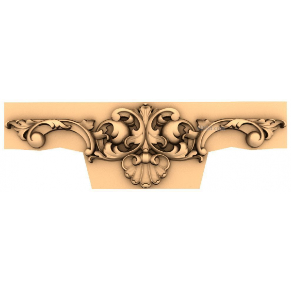 Baroque Flourish 3D STL Model for CNC Baroque Flourish 3D STL Model for CNC