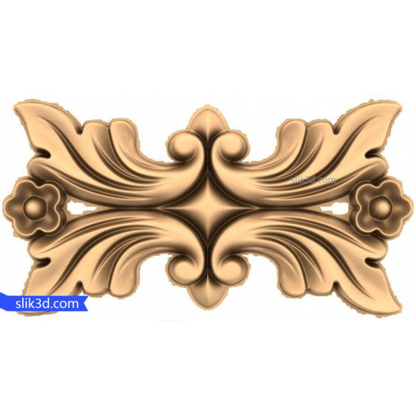 Elegance Flourish Dekorativní 3D STL model pro CNC Elegance Flourish Dekorativní 3D STL model pro CNC