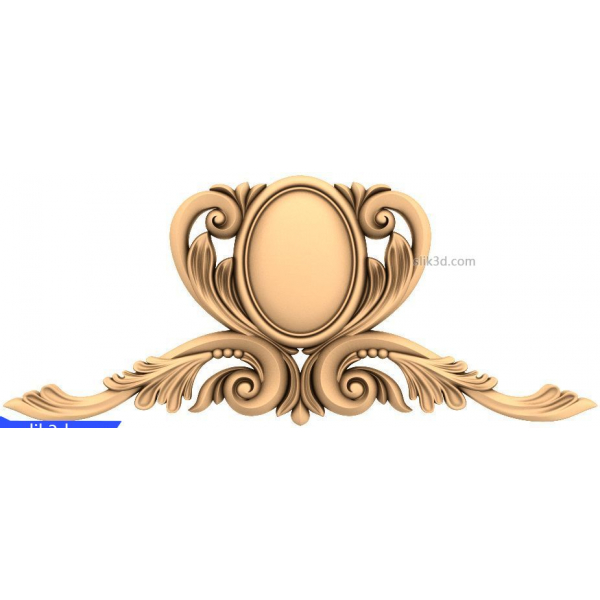 Regal Elegance Ornament 3D STL Model for CNC Regal Elegance Ornament 3D STL Model for CNC