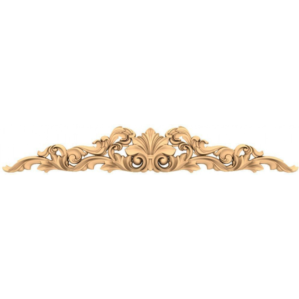 Graceful Floral Frieze 3D STL Model for CNC Graceful Floral Frieze 3D STL Model for CNC