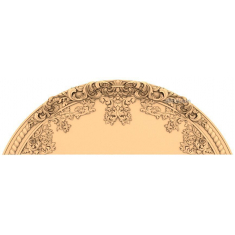 Reliefplatte Barocke Eleganz