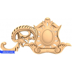 Ornate Baroque Relief