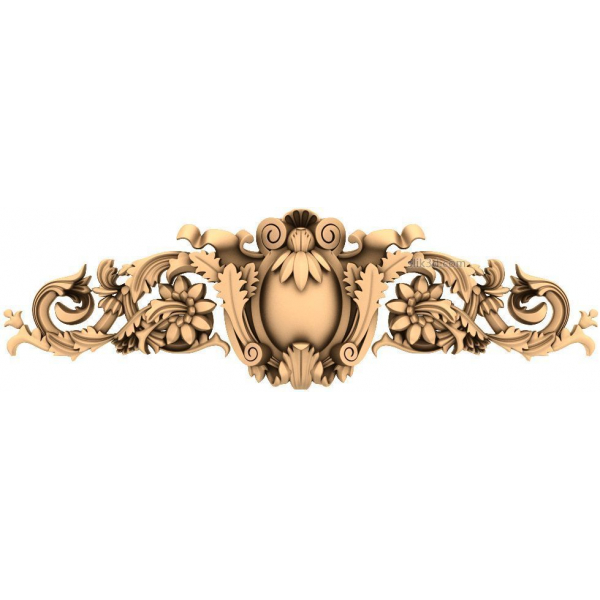 Floral Harmony Decorative Panel 3D STL Model Floral Harmony Decorative Panel 3D STL Model