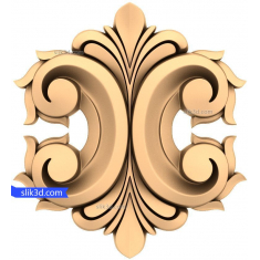 Elegant Floral Scroll