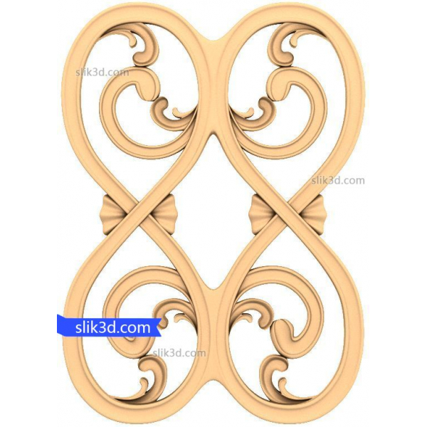 هنر نو چرخش پانل 3D STL مدل های CNC هنر نو چرخش پانل 3D STL مدل های CNC