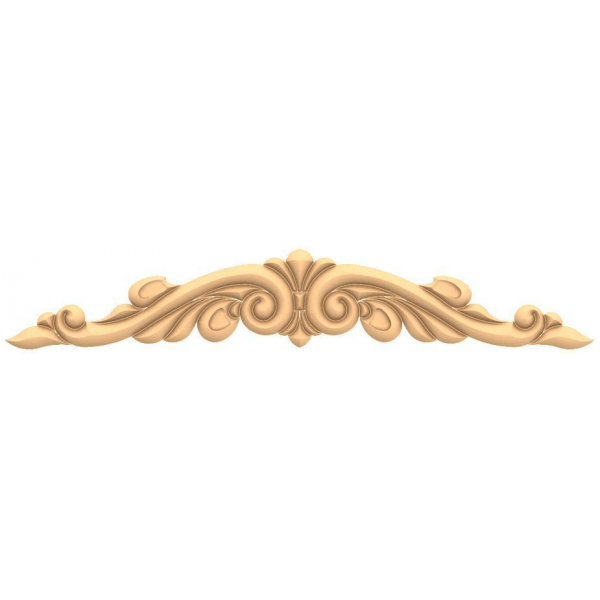 Ornamental Flourish Arch 3D STL Model for CNC Ornamental Flourish Arch 3D STL Model for CNC