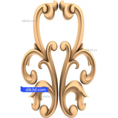Ornate Acanthus Flourish