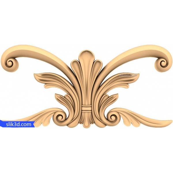 Graceful Arch Decor 3D STL Model for CNC Projects Graceful Arch Decor 3D STL Model for CNC Projects