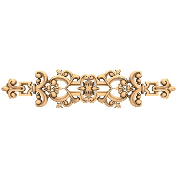Modello STL 3D per CNC - Pannello Royal Elegance