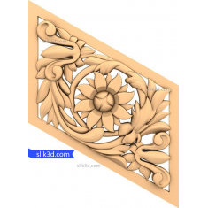 Blossom Swirl Corner Decor