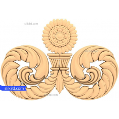 Elegant Floral Crest