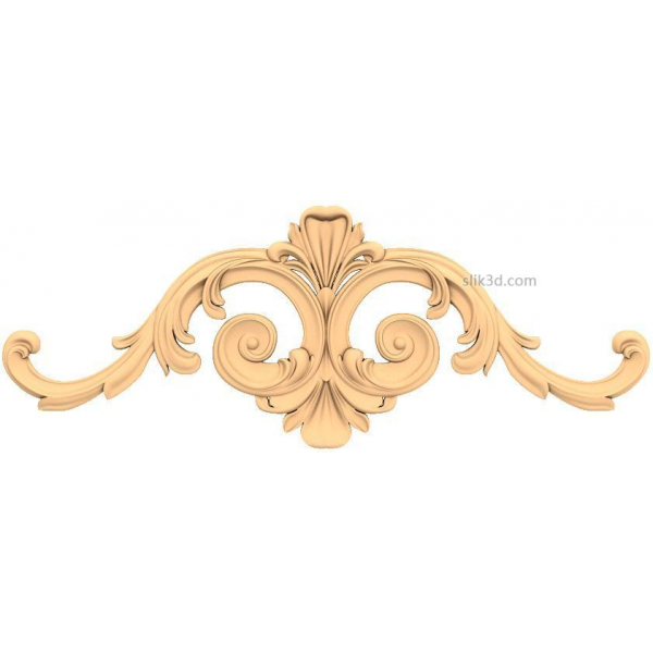 Baroque Elegance 3D STL Model for CNC and 3D Printing Baroque Elegance 3D STL Model for CNC and 3D Printing