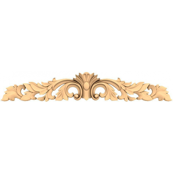 Floral Elegance Decorative Panel STL Model