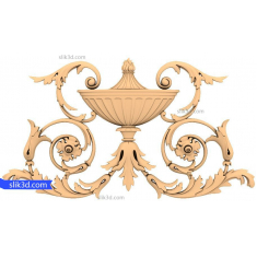 Ornate Whirlwind Vase