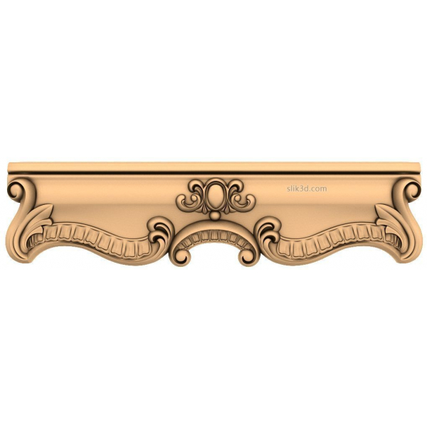 Baroque Elegance 3D STL Model for CNC Machines Baroque Elegance 3D STL Model for CNC Machines