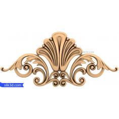 Regal Shell Ornament