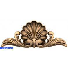 Ornate Seashell Crest