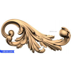 Rococo Scroll Leaf