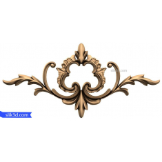 Ornamento di eleganza barocca