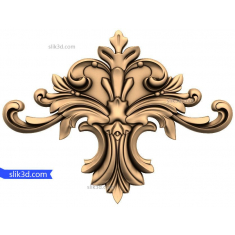 Ornamento barroco florido