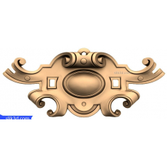 Regal Scrollwork Ornament