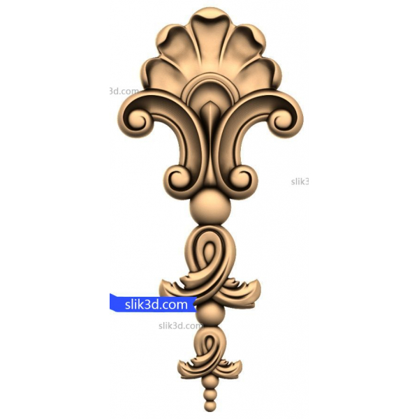Ornate Baroque Relief 3D Model for CNC Ornate Baroque Relief 3D Model for CNC