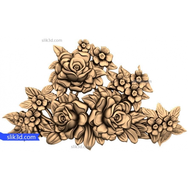 Flowers "Flowers #20" | STL - 3D model for CNC