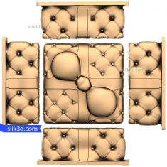Royal Button-Tufted Panel