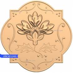 Floral Elegance Relief