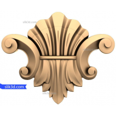 Ornate Acanthus Flourish