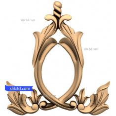 Ornate Floral Frame