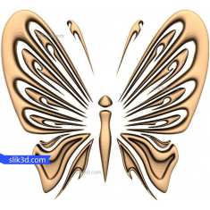 Elegantan leptir 3D dekor