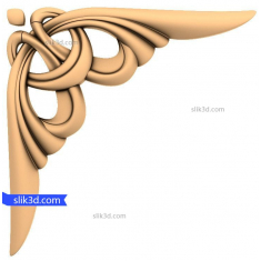 Elegant Swirl Corner indretning