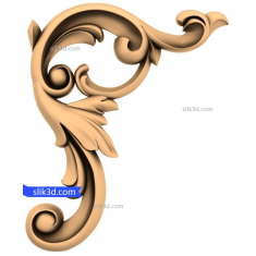 Curved Elegance Corner Decor