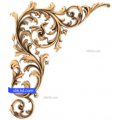 3D římsa barokní elegance