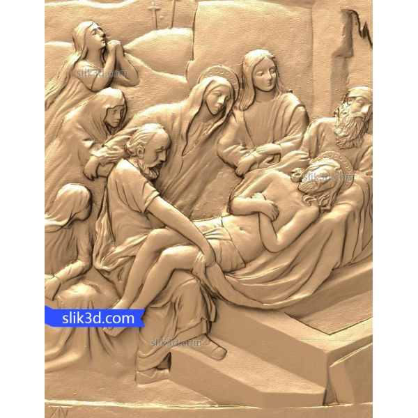 The Mourning of Christ - 3D STL Model The Mourning of Christ - 3D STL Model