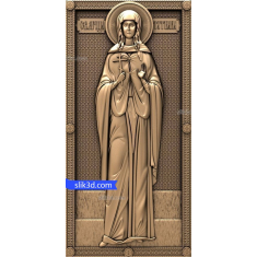 Saint Tatiana Relief Model