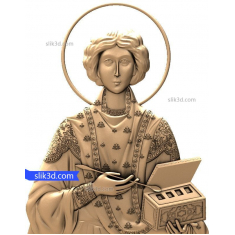 3D model svatého Mikuláše
