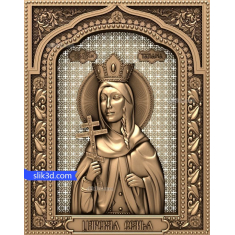 St. Tatiana 3D STL Model
