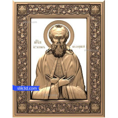 3D model svatého Josefa z Vologdy