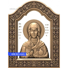 Saint Anastasia Icon Relief